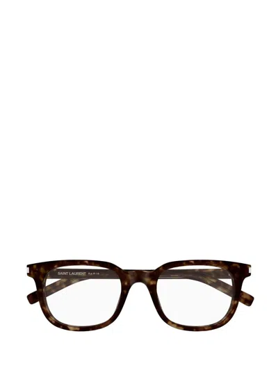 Saint Laurent Eyewear Eyeglasses In Brown