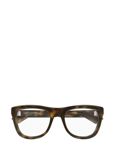 Saint Laurent Eyewear Eyeglasses In Brown