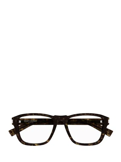 Saint Laurent Eyewear Eyeglasses In Brown