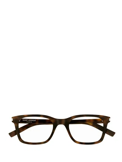 Saint Laurent Eyewear Eyeglasses In Brown