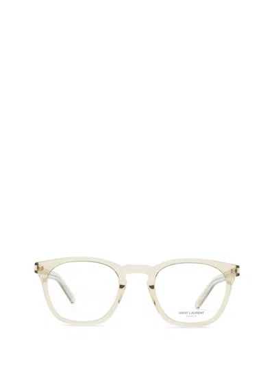 Saint Laurent Eyewear Eyeglasses In Burgundy