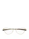 Saint Laurent Eyewear Eyeglasses In Gold