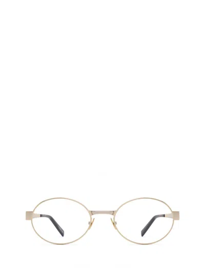 Saint Laurent Eyewear Eyeglasses In Gold