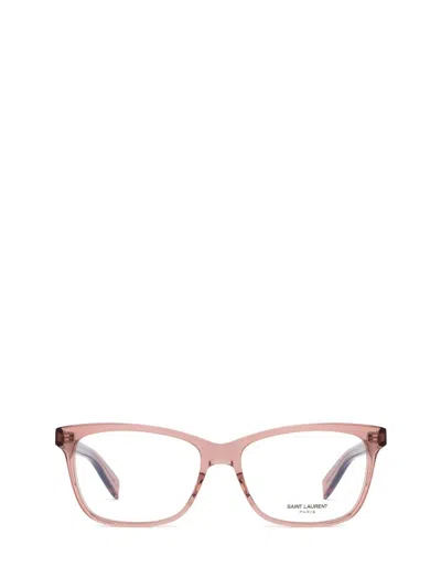 Saint Laurent Eyewear Eyeglasses In Nude