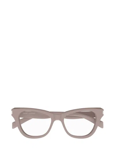 Saint Laurent Eyewear Eyeglasses In Pink