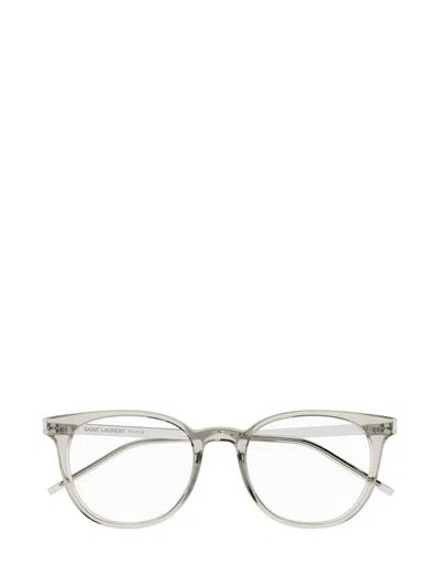 Saint Laurent Eyewear Eyeglasses In Gray