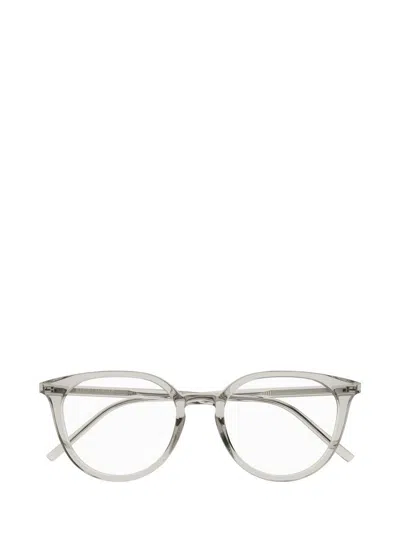 Saint Laurent Eyewear Eyeglasses In Sand