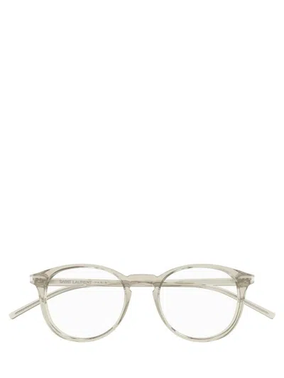 Saint Laurent Eyewear Eyeglasses In Gray