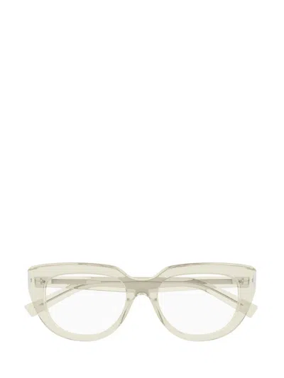 Saint Laurent Eyewear Eyeglasses In Brown