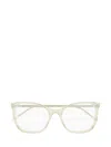 Saint Laurent Full Frame Plain Mirror In Neutral