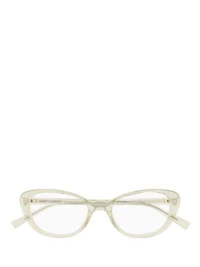 Saint Laurent Eyewear Eyeglasses In Neutral