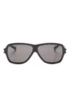 Saint Laurent Carolyn Oversized-frame Sunglasses In Black