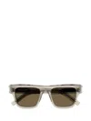Saint Laurent Eyewear Square Frame Sunglasses In Beige