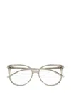 Saint Laurent Eyewear Eyeglasses In Beige
