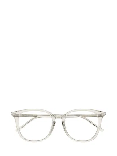 Saint Laurent Eyewear Eyewear In Beige