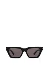 Saint Laurent Womens Black Sl633 Calista Cat-eye Frame Acetate Sunglasses In Black