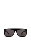 Saint Laurent Sl 651 Vitti Oversize-frame Sunglasses In Black