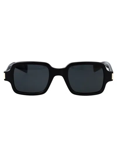 Saint Laurent Eyewear Sunglasses In Black-black-black