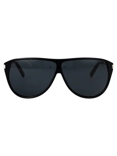 Saint Laurent Eyewear Eyewear In Black-black-black