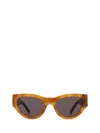 Saint Laurent Acetate Sl M94 Sunglasses In Brown