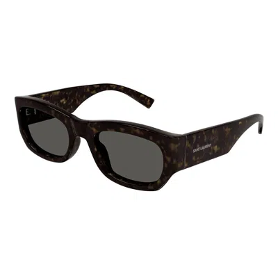Saint Laurent Eyewear Sunglasses In Brown