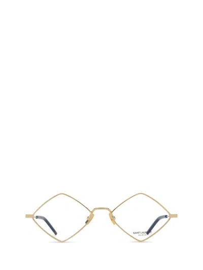 Saint Laurent Eyewear In Gold