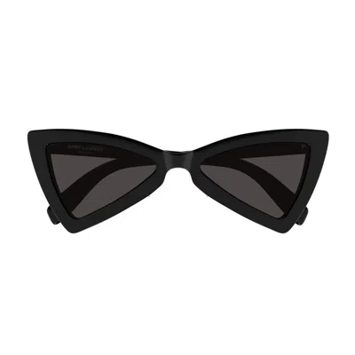 Saint Laurent Eyewear Jerry Cat In Black