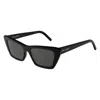 Saint Laurent Eyewear In Nero/grigio