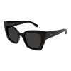 Saint Laurent Eyewear In Nero/nero