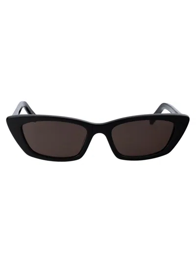 Saint Laurent Eyewear New Wave Sl277 Cat In 001 Black Black Black