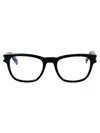Saint Laurent Eyewear Optical In 001 Black Crystal Transparent
