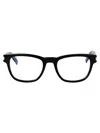 Saint Laurent Eyewear Optical In 001 Black Crystal Transparent