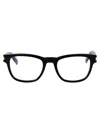 Saint Laurent Eyewear Optical In 001 Black Crystal Transparent