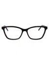 Saint Laurent Eyewear Optical In 006 Havana Havana Transparent