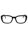 Saint Laurent Black-black-transparent Recycled Acetate Glasses