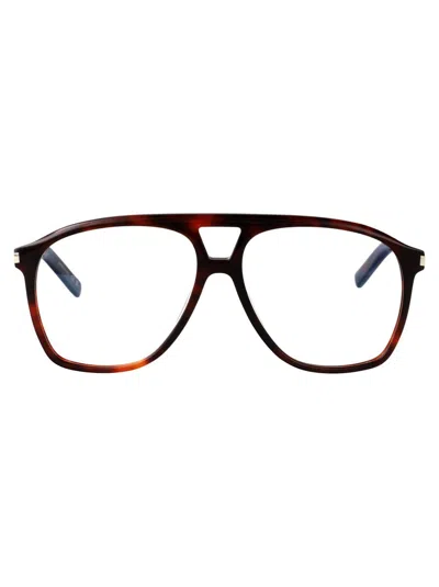Saint Laurent Eyewear Optical In Brown