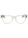 Saint Laurent Eyewear Optical In Beige-beige-transparent