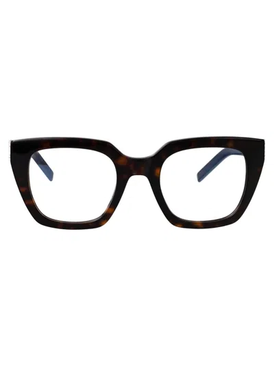 Saint Laurent Eyewear Optical In Brown