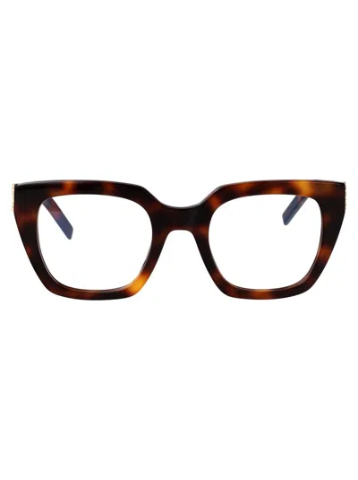 Saint Laurent Eyewear Optical In Brown