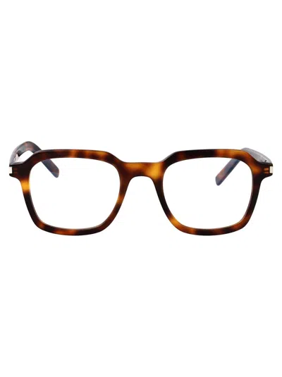 Saint Laurent Eyewear Optical In Brown
