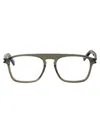 Saint Laurent Eyewear Optical In Brown-brown-transparent