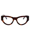 Saint Laurent Sl M94 Opt Glasses In Havana-havana-transparent