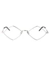 Saint Laurent Eyewear Eyewear In Silver-silver-transparent