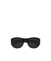 Saint Laurent Eyewear Oval-frame Sunglasses In Black