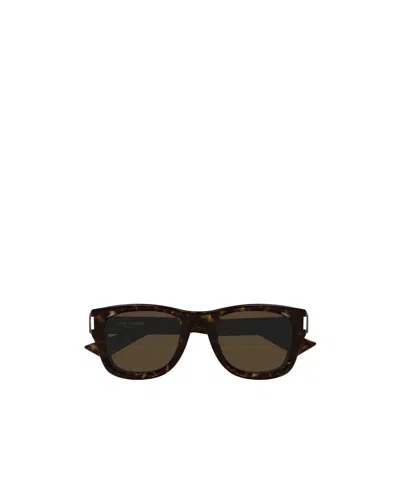 SAINT LAURENT SAINT LAURENT EYEWEAR OVAL-FRAME SUNGLASSES