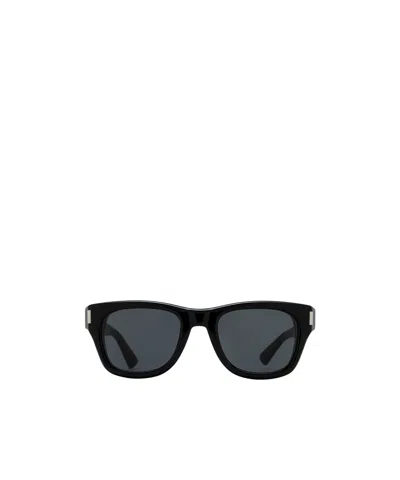 Saint Laurent Eyewear Oval-frame Sunglasses In Black