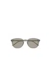 Saint Laurent Full Frame Sunglasses In Gray
