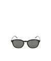 Saint Laurent Eyewear Oval-frame Sunglasses In Gray