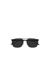 Saint Laurent Eyewear Pilot-frame Sunglasses In Black
