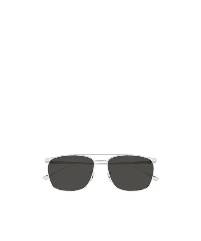 Saint Laurent Eyewear Pilot-frame Sunglasses In Black